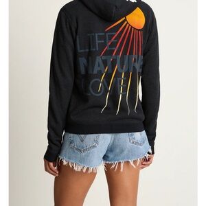 Navy FreeCity Hoodie - Life Nature Love - size “2” medium